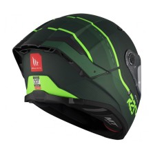 Casco Integral MT FF118SV Thunder 4 SV R25 B35 Verde Fluor Mate