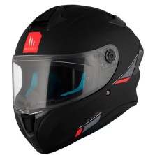 Casco integral FF106B Targo S Kay Negro mate MT Helmets