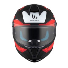 Casco Integral MT FF106B Targo S B5 Kay 22-06 Rojo Negro Mate