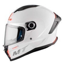 Casco MT FF126 Stinger 2 Solid A0 Blanco Brillo Perla