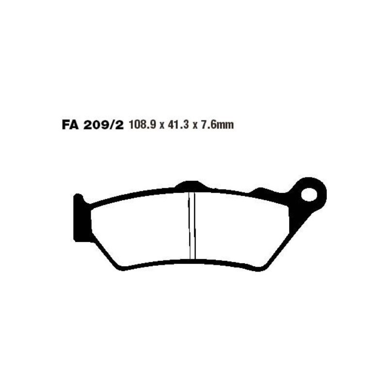 Pastillas de freno estándar BMW F650GS/ F800GS  EBC