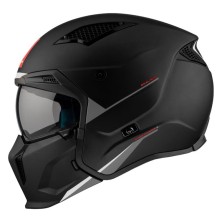 Casco MT Streetfighter SV Dark Negro Mate Casco MT Streetfighter SV Dark Negro Mate