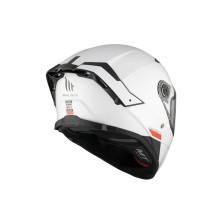 Casco Thunder 4 SV Solid Blanco Perla MT Helmets