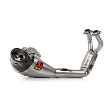 Escape completo MT 07 21-24 Racing homologado Akrapovic