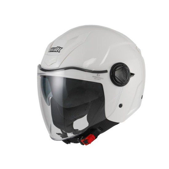 Casco Jet Unik con gafa solar blanco VENUS DV