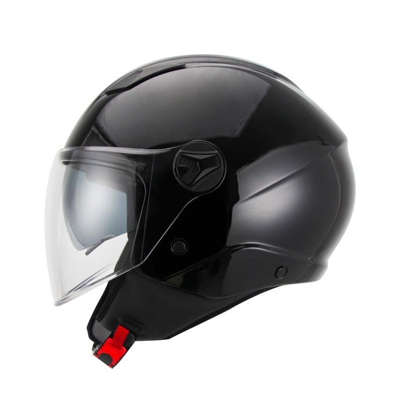 Casco Jet con gafa solar DRAGON DV Unik Negro