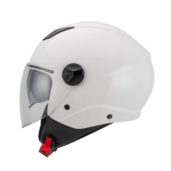 Casco Jet con gafa solar DRAGON DV Unik Blanco