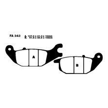 Pastillas de freno estandar traseras Honda CBR 125 EBC