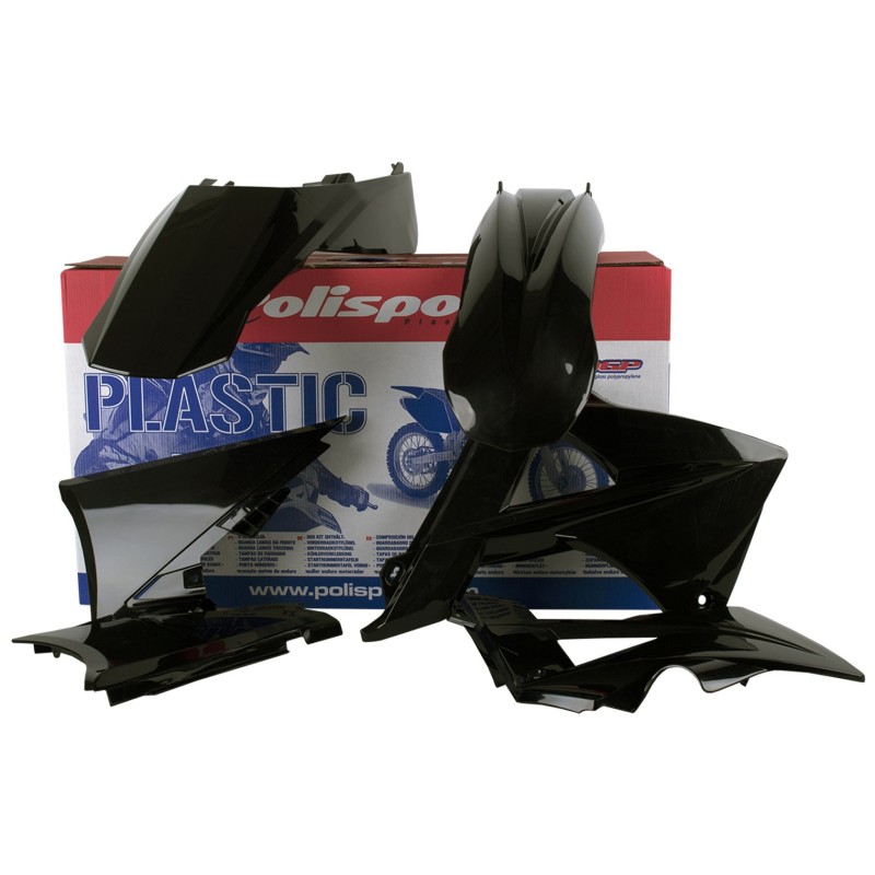 Carenado GasGas EC125/200/250/300/450/450FSE(10) Negro Polisport