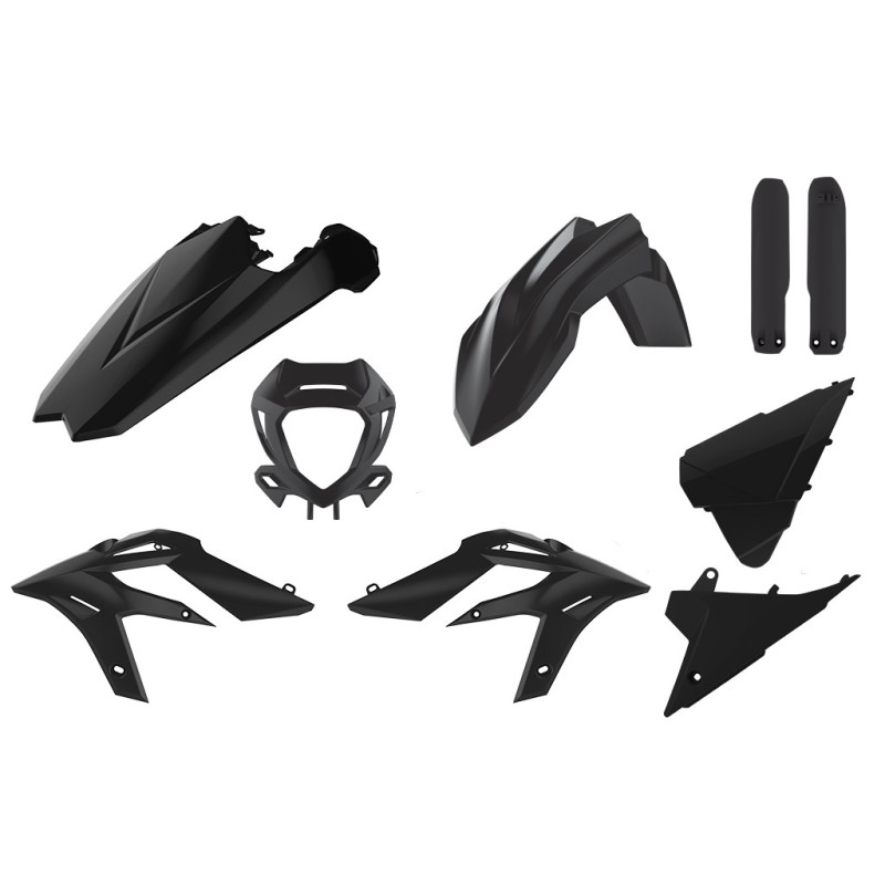 Full enduro kit w/mask Beta Xtrainer (20-) Negro Polisport