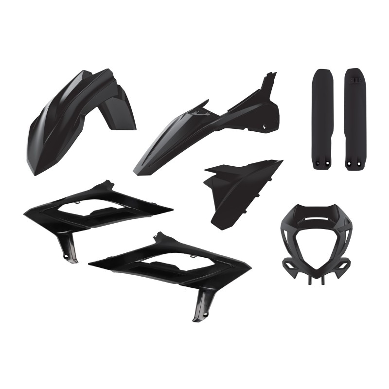 Carenado Beta RR 250/300 2T 350/400/450 4T (23-) Negro Polisport