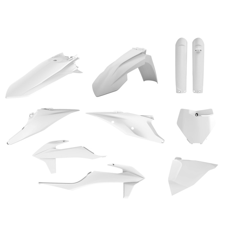Carenado KTM SX/XC/SX-F/XC-F (19-) OEM Blanco Polisport