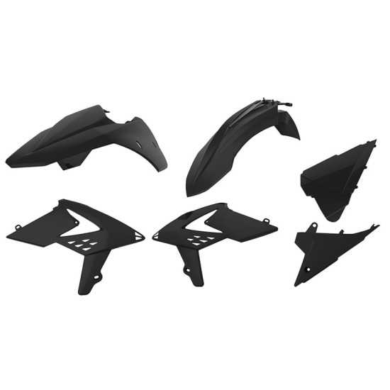 Carenado Beta RR 250/300 2T 350/400/450 4T (13-) Negro Polisport
