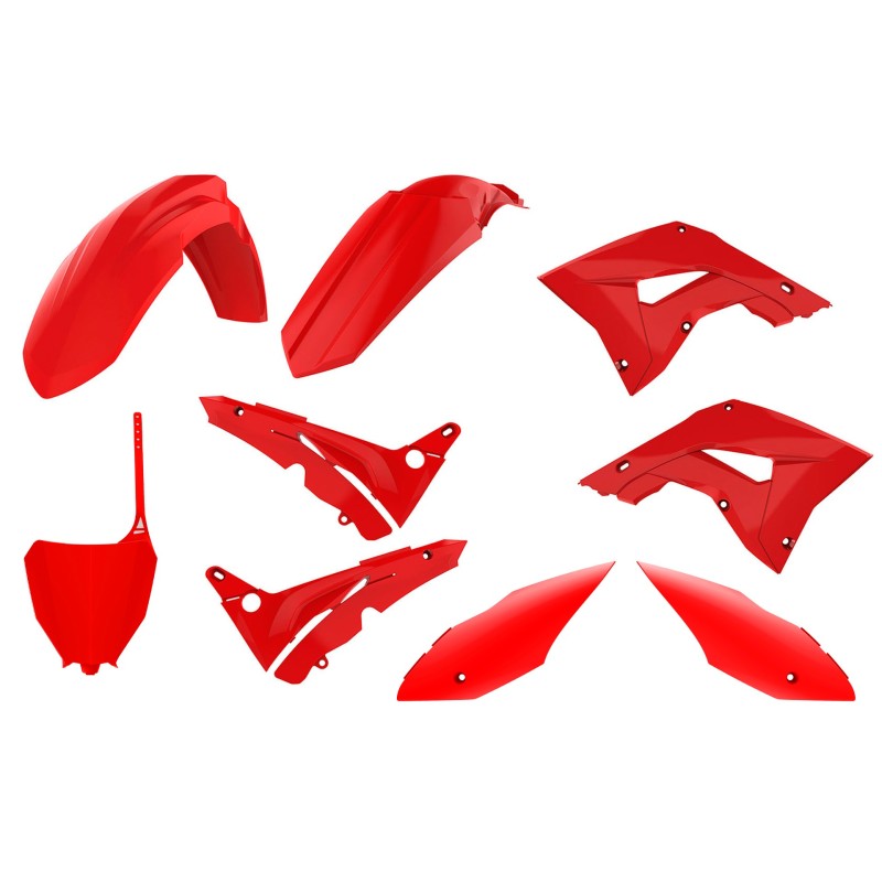 Kit Carenado Honda restyl CR125/250 (02-07) CRF (18) style Rojo