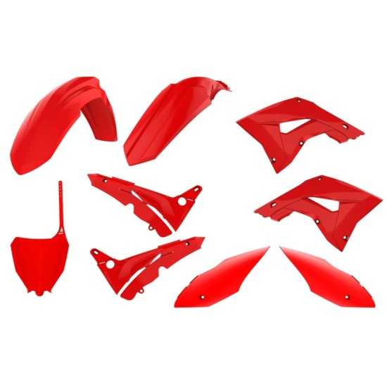 Kit Carenado Honda restyl CR125/250 (02-07) CRF (18) style Rojo