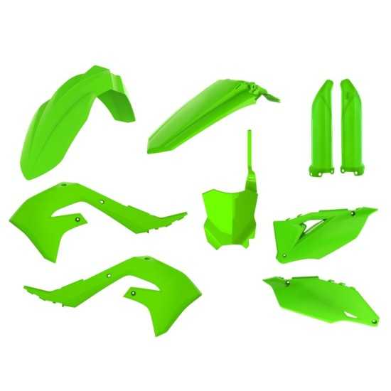Kit Carenado Kawasaki KX450F (19-) KX250F(21-) Verde Lima