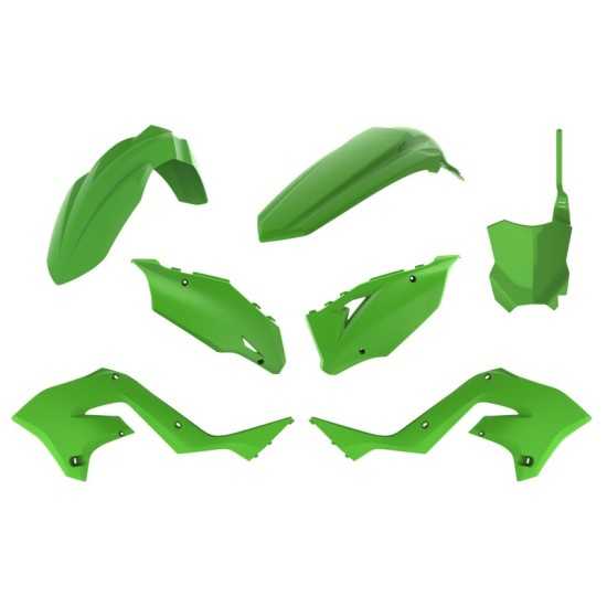 Kit Carenado Kawasaki restyling KX125/250 (03-08) KXF 20 styl Verde