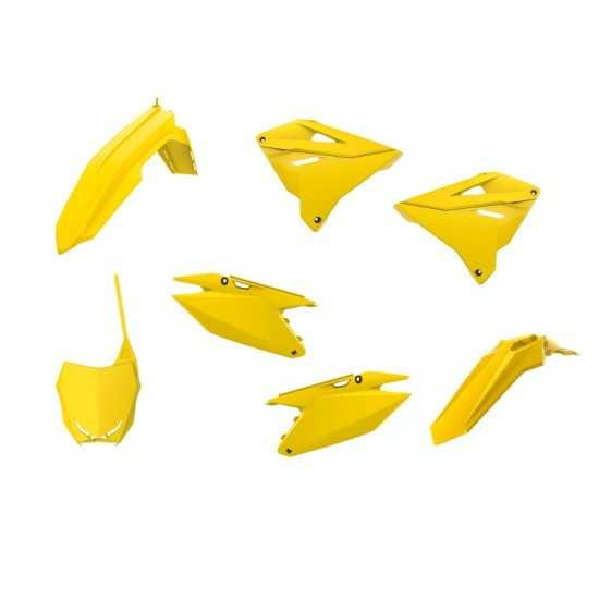 kit Suzuki restyling RM125/250 (01-08) RMZ 18 style Amarillo