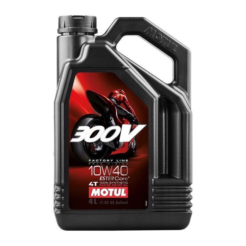 Aceite motor 4T 10W40 4L 300V Factory Line Road Motul