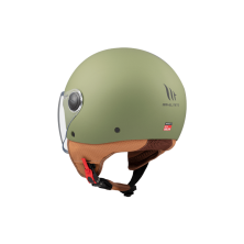 Casco OF501 Street Solid S A6 Verde Mate MT Helmets