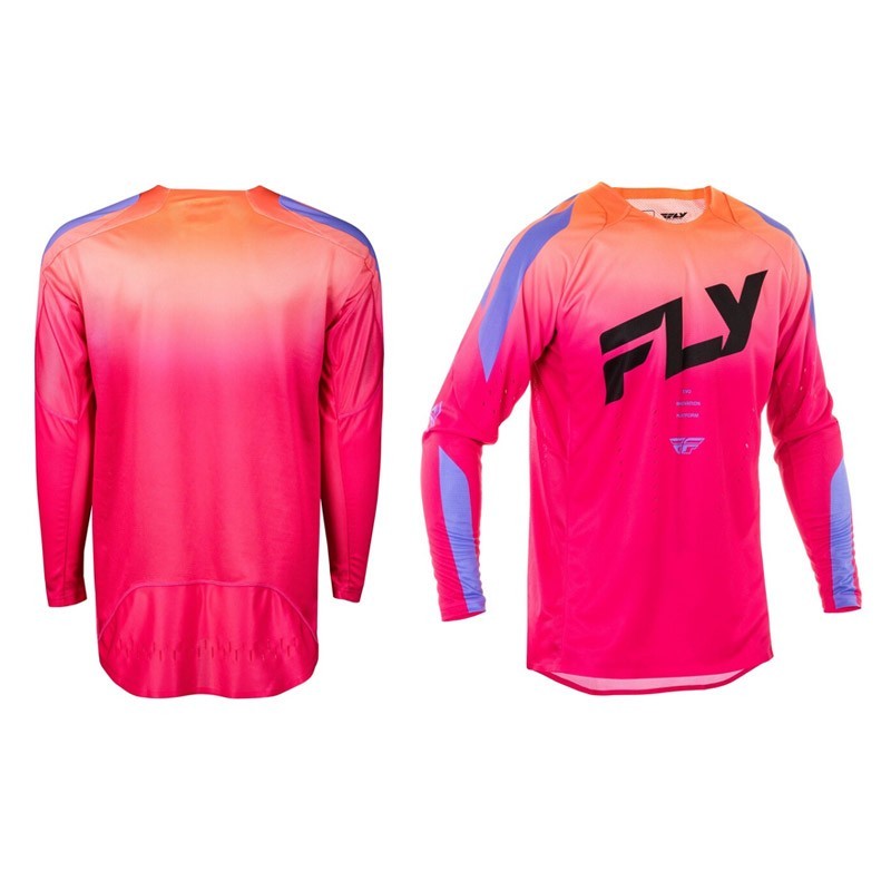 Camiseta FLY RACING Evolution SYM rosa lavanda