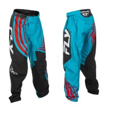 Pantalón infantil FLY RACING F-16 azul cian