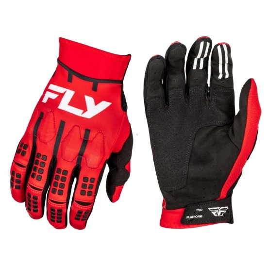 Guantes FLY RACING Evolution DST rojo y negro