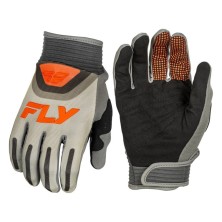 Guantes FLY RACING F-16 gris y naranja