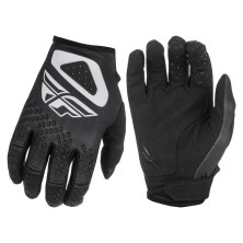 Guantes FLY RACING Kinetic SYM negro y blanco