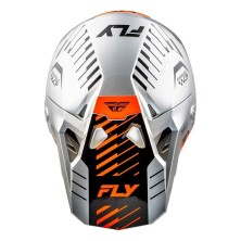 Casco FLY RACING Formula CP gris, naranja y negro Casco FLY RACING Formula CP gris, naranja y negro