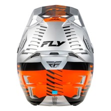 Casco FLY RACING Formula CP gris, naranja y negro Casco FLY RACING Formula CP gris, naranja y negro