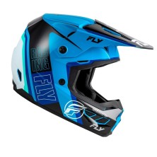 Casco FLY RACING Kinetic Rally azul