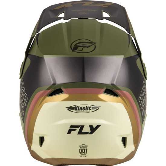 Casco FLY RACING Kinetic Rally verde mate Casco FLY RACING Kinetic Rally verde mate
