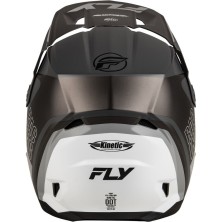 Casco FLY RACING Kinetic Rally gris mate y negro