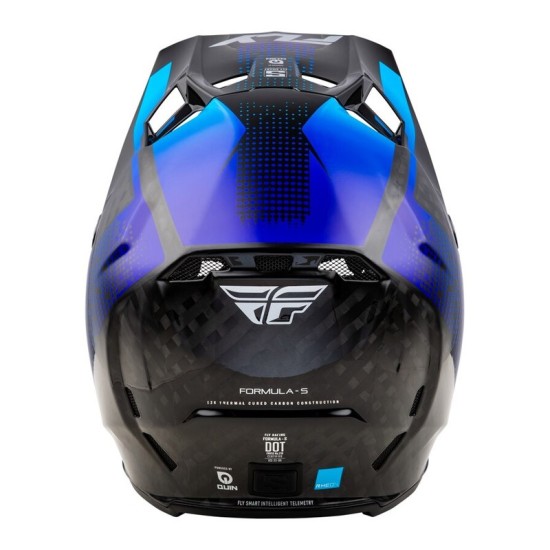 Casco FLY RACING Formula S Carbon Protocol azul