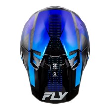 Casco FLY RACING Formula S Carbon Protocol azul