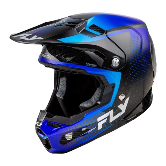 Casco FLY RACING Formula S Carbon Protocol azul