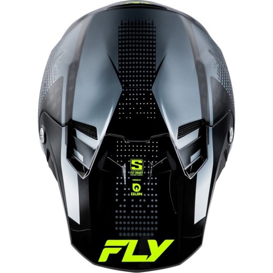 Casco FLY RACING Formula S Carbon Protocol carbono negro