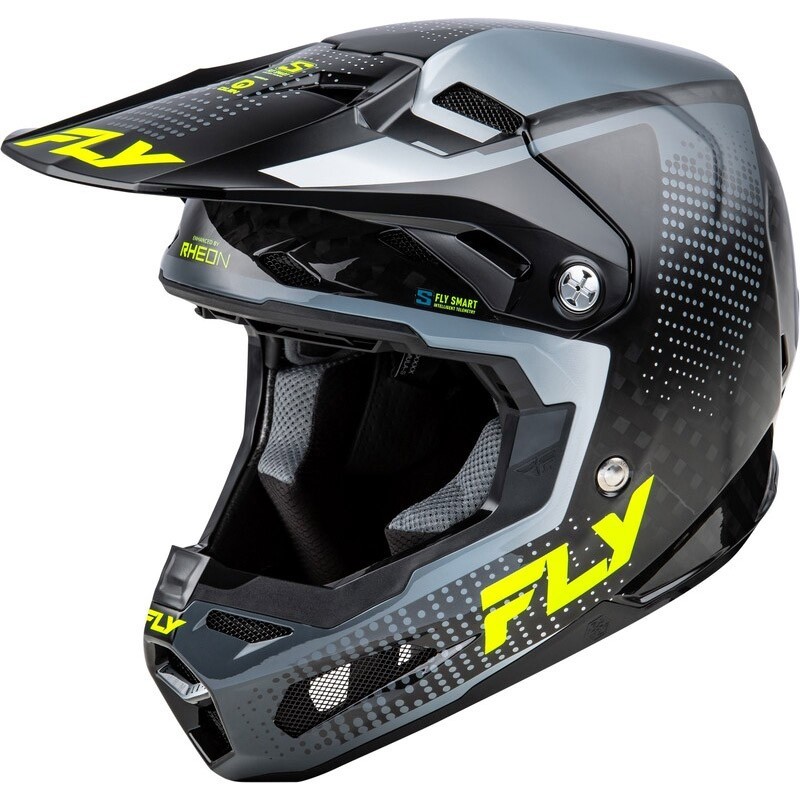 Casco FLY RACING Formula S Carbon Protocol carbono negro