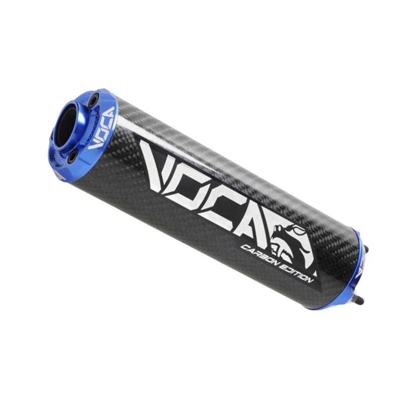 Silenciador Voca Carbon CNC anodizado varios colores