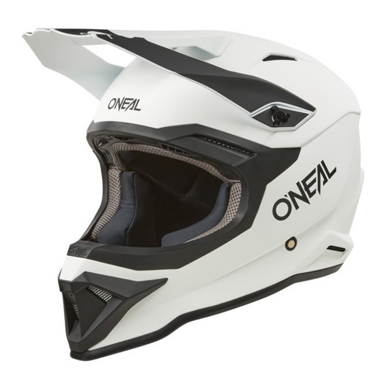 Casco de Cross 1SRS Solid Blanco O'Neal