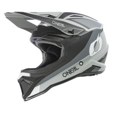 Casco de Cross 1SRS Solid Girs y negro O'Neal