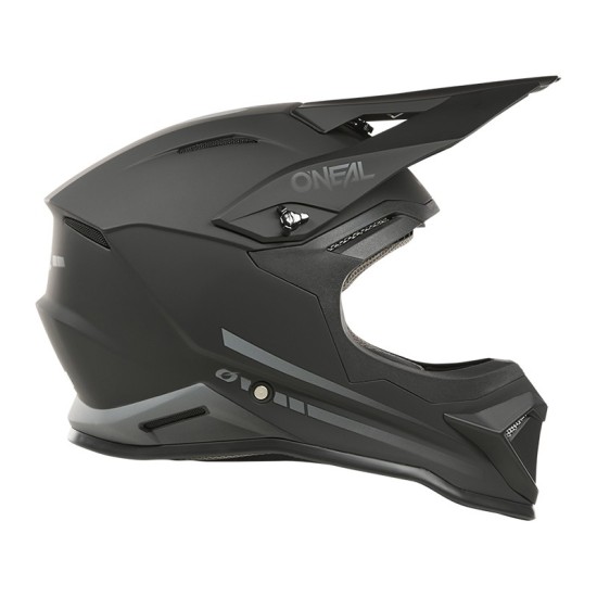 Casco de Cross 1SRS Solid negro O'Neal