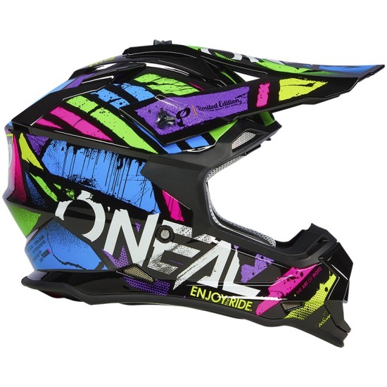 Casco de Cross 2SRS Flat Glitch O'Neal