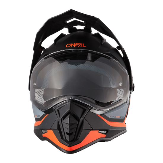 Casco Sierra R naranja/negro/gris - O'neal