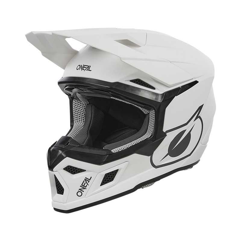 Casco de Cross 3SRS Solid white O'Neal
