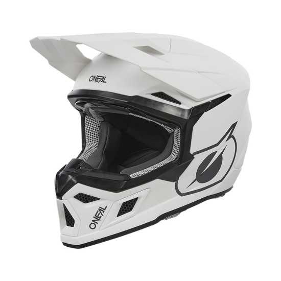 Casco de Cross 3SRS Solid white O'Neal