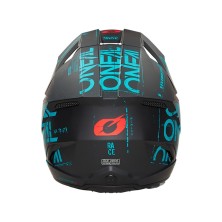 Casco de Cross 3SRS Static negro y azul O'Neal