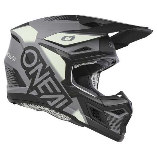 Casco de Cross 3SRS Vision negro y gris O'Neal Casco de Cross 3SRS Vision negro y gris O'Neal