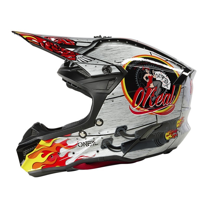 Casco de Cross 5SRS Polyacrylite HR O'Neal